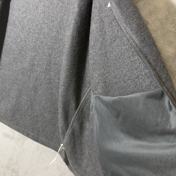 NWT Columbia Men 2XL Steens Mountain Vest Full Zip Charcoal Heather Gray Fleece - Picture 10 of 10